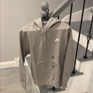 Nike Heather Gray Pullover Hoodie